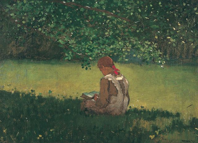 winslow_homer_reading_by_the_brook_1879-_oil_on_canvas-_memphis_brooks_museum_of_art_memphis